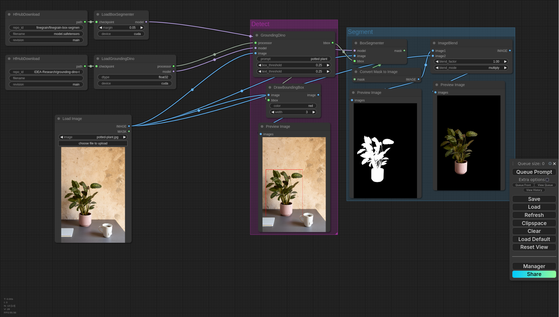 Box Segmenter Workflow